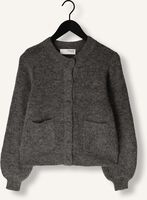 SELECTED WOMEN Gilet SLFSIA RAS LS KNIT POCKET en gris SELECTED WOMEN Gilet SLFSIA RAS LS KNIT POCKET en gris - medium