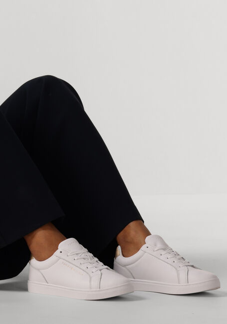 Witte TOMMY HILFIGER Sneakers ESSENTIAL CUPSOLE Witte TOMMY HILFIGER Sneakers ESSENTIAL CUPSOLE - large