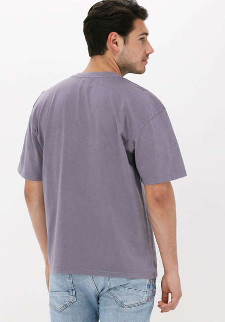 EDWIN T-shirt HANADOROBO IV NATURAL TS en violet - large