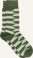 ALFREDO GONZALES Chaussettes DON OFFSET STRIPES en vert ALFREDO GONZALES Chaussettes DON OFFSET STRIPES en vert - medium