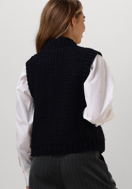 BY-BAR Gilet LEVI GILET Bleu foncé - large