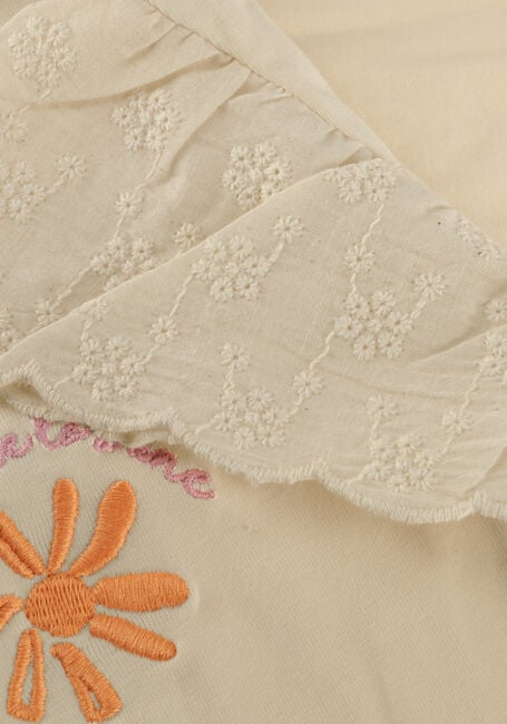 YOUR WISHES Haut BRODERIE WIDE SHIRT &Eacute;cru - large