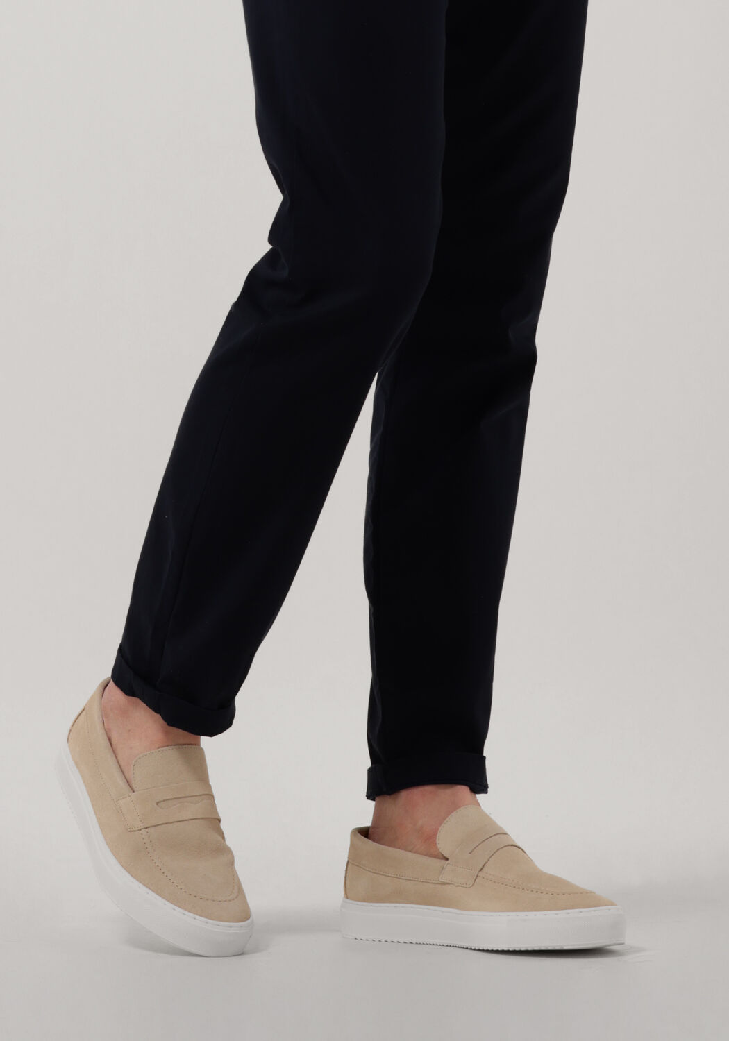 GOOSECRAFT CHRISTIAN Chaussures &agrave; enfiler en beige - large