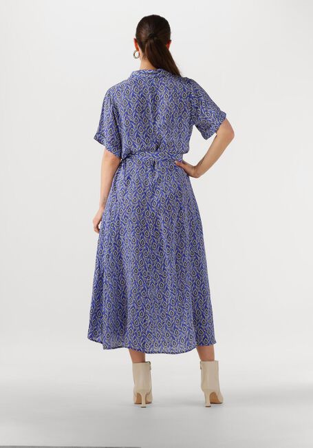 LOLLYS LAUNDRY Robe maxi BLAKELL MAXI DRESS SS en bleu - large