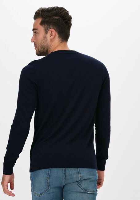 SELECTED HOMME Pull SLHBERG CREW NECK NOOS Bleu foncé - large