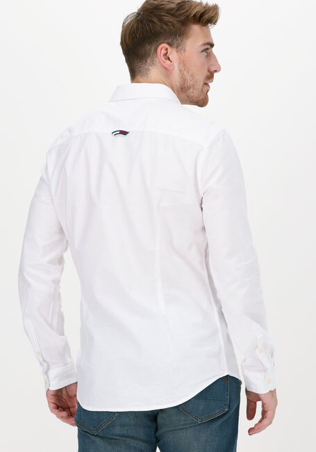 TOMMY JEANS Chemise décontracté TJM SLIM STRETCH OXFORD SHIRT en blanc - large