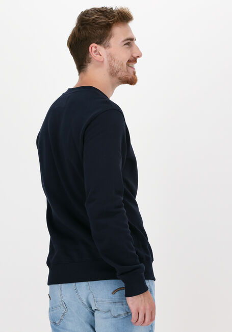 CALVIN KLEIN Chandail ICONIC MONOGRAM CREWNECK en bleu - large