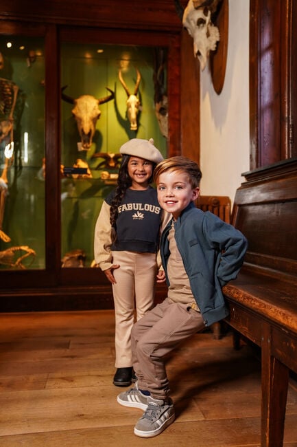 KOKO NOKO Pantalon de jogging O56827 en taupe - large