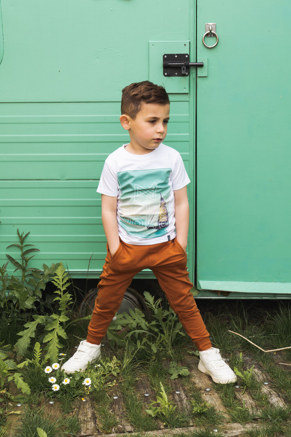 Witte KOKO NOKO T-shirt R50814 - large