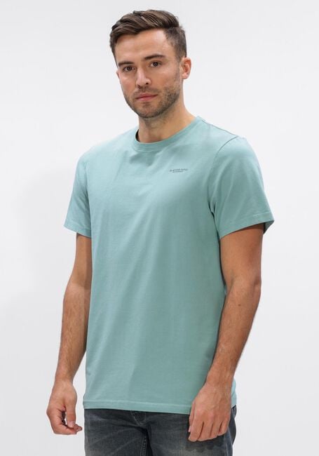 Blauwe G-STAR RAW T-shirt SLIM BASE R T S\S - large