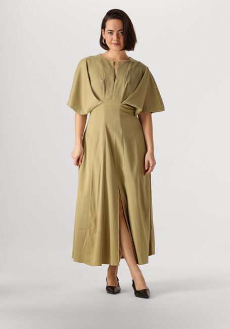 Groene COPENHAGEN MUSE Midi jurk VIANNA DRESS - large
