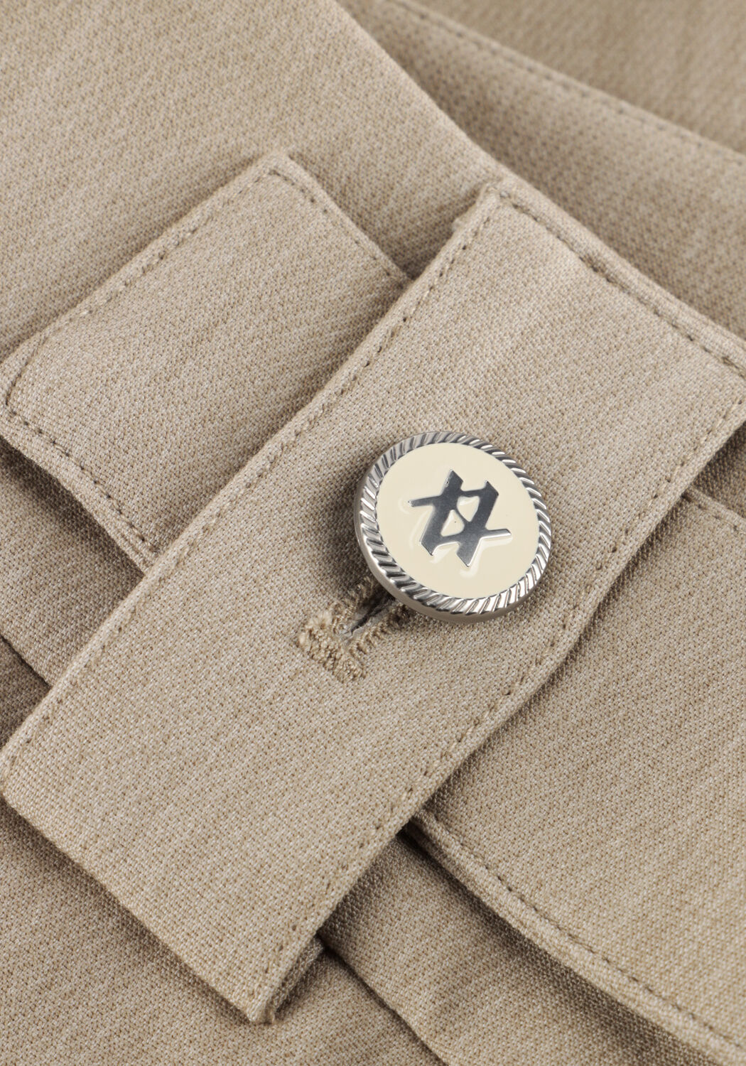 AAIKO Pantalon large NORE BUTTONS Sable - large