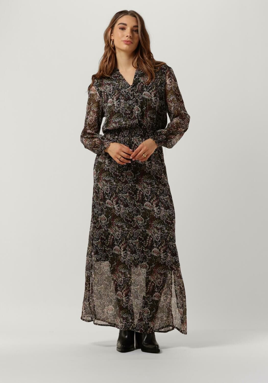 MKT STUDIO Robe maxi ROGETTE en noir Omoda
