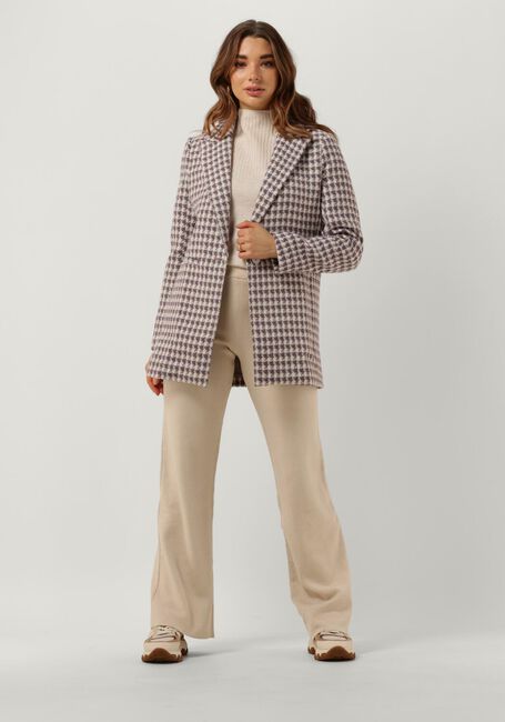 SELECTED WOMEN Pull MALLY LS KNIT T-NECK CAMP B Blanc - large