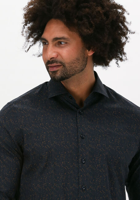 VANGUARD Chemise décontracté LONG SLEEVE SHIRT PRINT ON FIN en noir - large