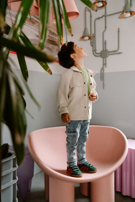 DAILY7 Pantalon cargo 2600 STRAIGHT CARGO FIT en bleu - large