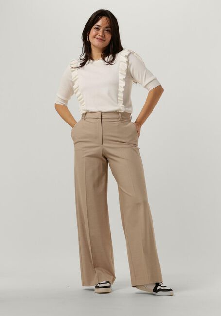 Gebroken wit MINUS Top VESIA KNIT T-SHIRT Gebroken wit MINUS Top VESIA KNIT T-SHIRT - large