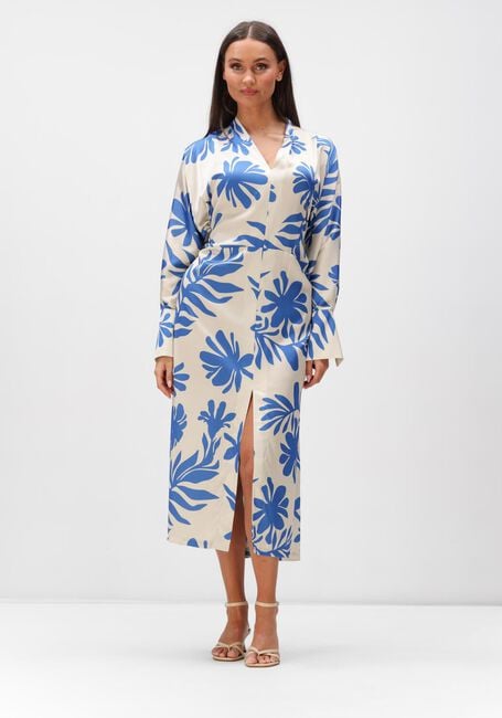 JAPAN TKY Robe midi KIRARI DESSIN Cr&egrave;me - large