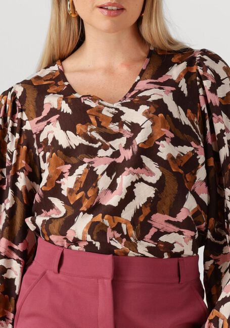 Multi STUDIO ANNELOES Tops & T-shirts KYLIE MARKER CREPE TOP - large