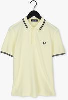 Gele FRED PERRY Polo TWIN TIPPED FRED PERRY SHIRT