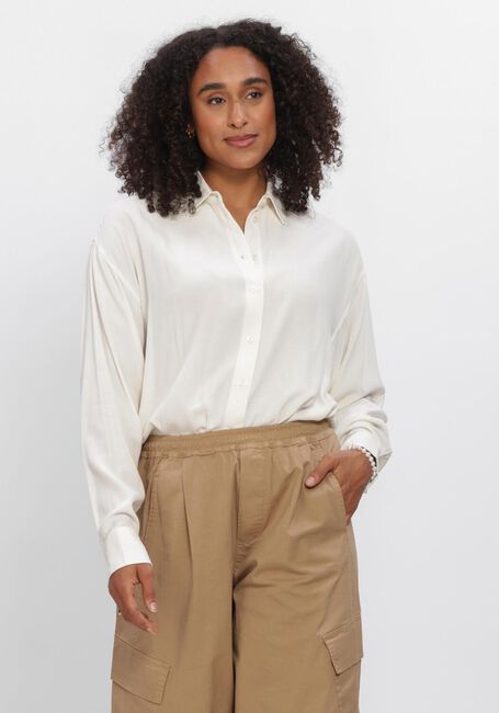 Gebroken wit BY-BAR  KRIS VISCOSE BLOUSE - large