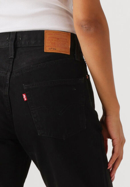 Zwarte LEVI'S Straight leg jeans 501 90'S RINSED BLACK - large