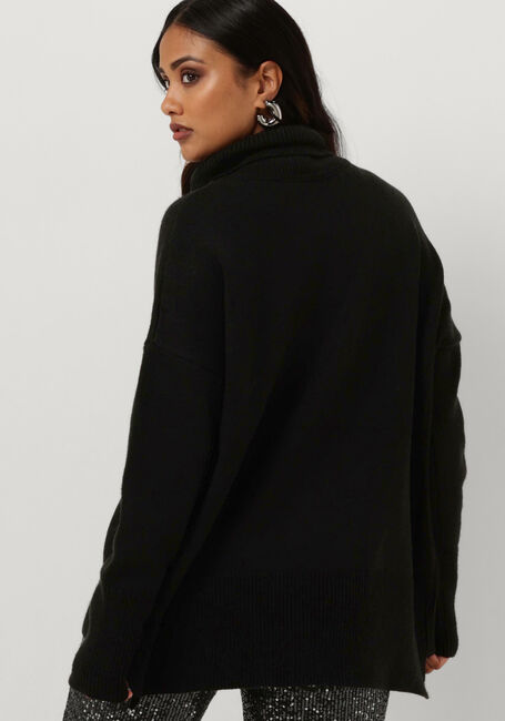 CO'COUTURE Col roulé MAJA ROLL NECK en noir - large