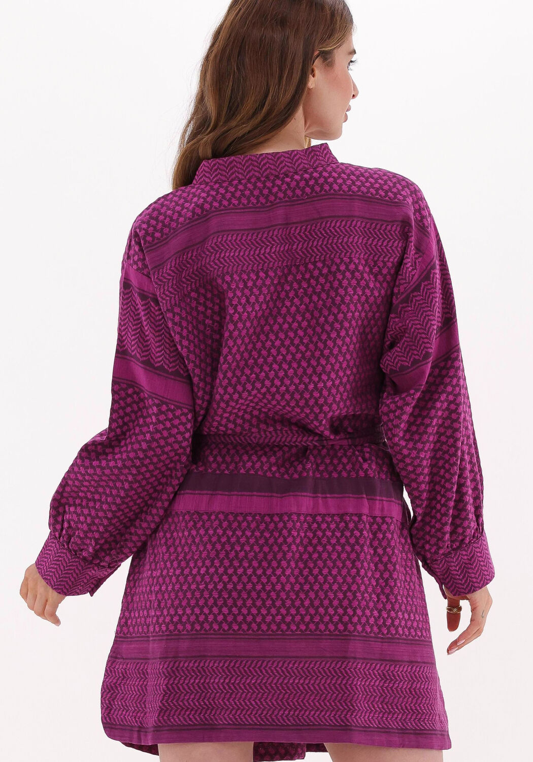 Paarse ROUGH STUDIOS Mini jurk 7220099350728 - large