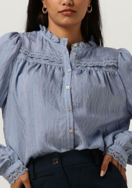 LOLLYS LAUNDRY Blouse AIRLIE SHIRT Bleu clair - large