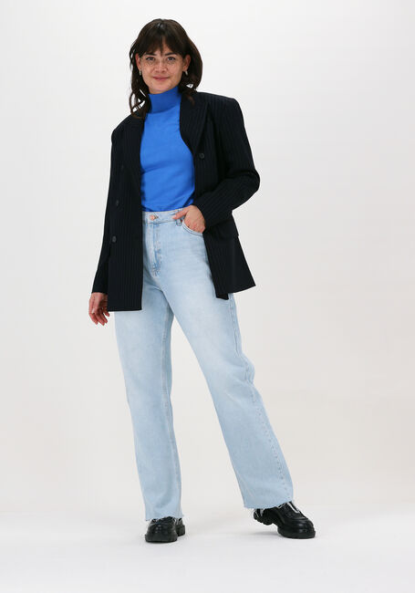 MINUS Haut LIMA ROLL NECK KNIT Bleu clair - large