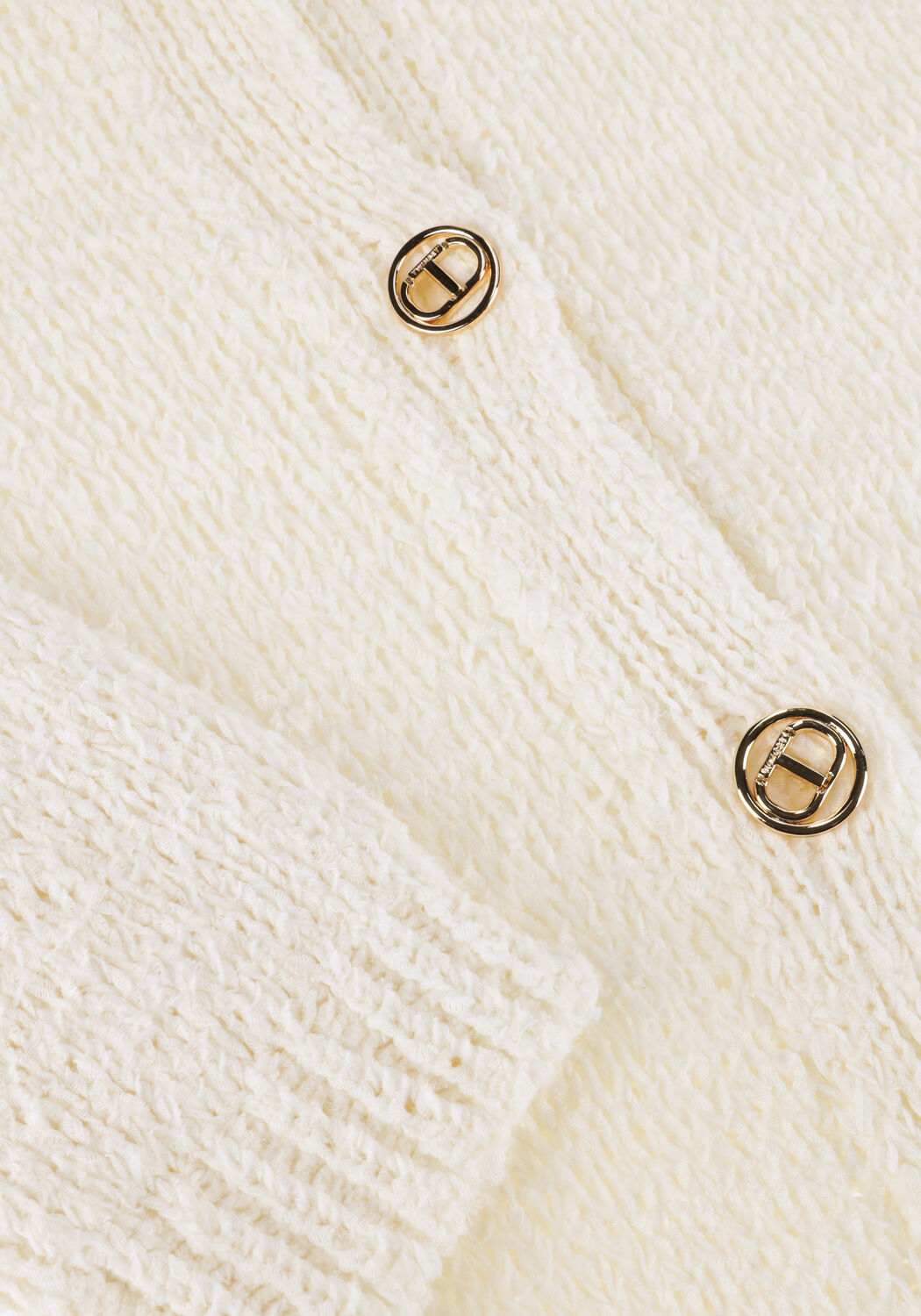 Witte TWINSET MILANO Vest 251TP3442 - large