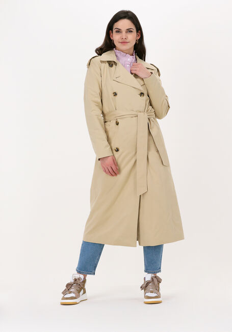 Beige OBJECT Jassen OBJCLARA NEW TRENCH COAT NOOS - large