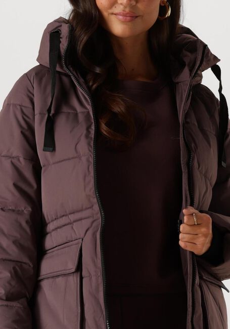 MSCH COPENHAGEN Veste matelassé MSCHPAVINARIA ZIP JACKET en violet - large