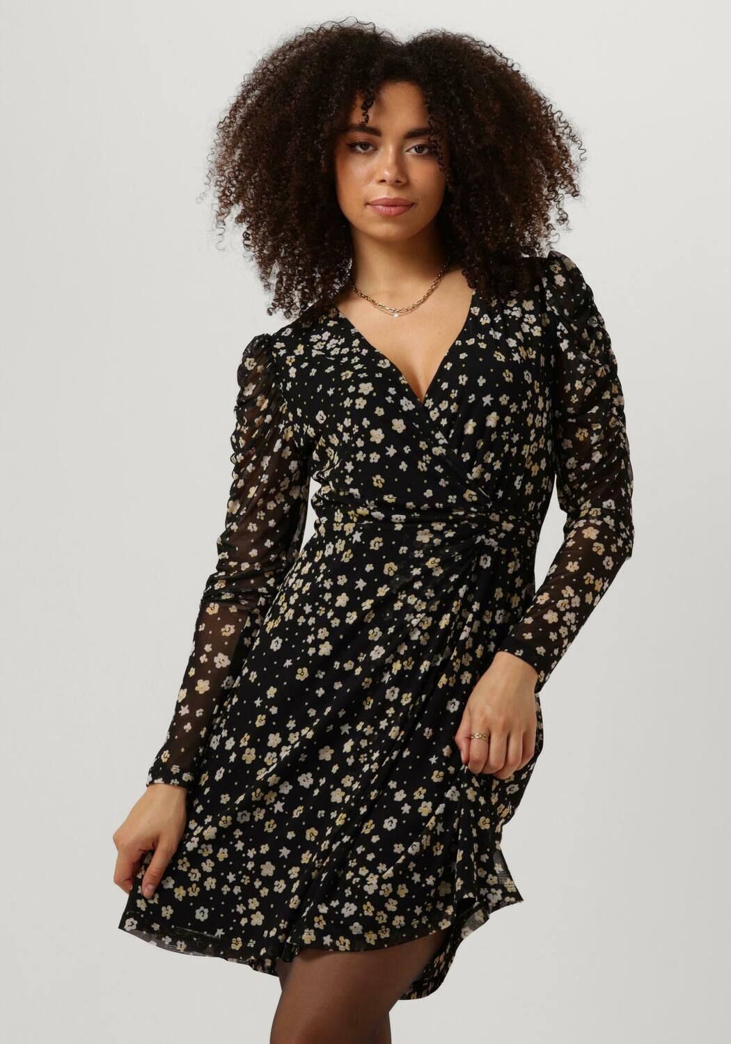 Zwarte FABIENNE CHAPOT Mini jurk FLAKE DRESS Omoda