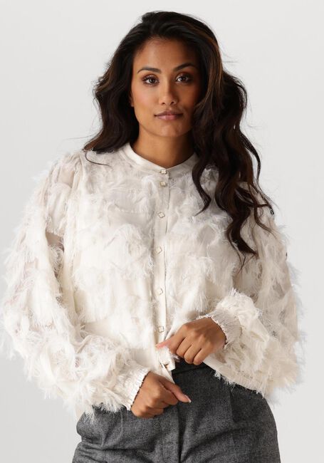 SUMMUM BLOUSE FRINGE FLUFFY Blouses en blanc - large