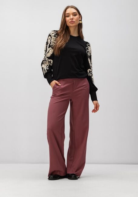 OBJECT Pull OBJCAROLINE JOANA L/S TOP en noir - large