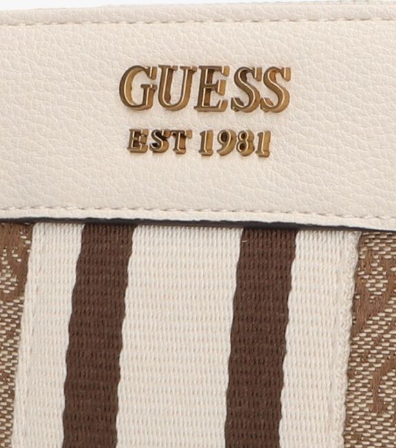 Witte GUESS Portemonnee KATEY SLG CHEQUE ORGANIZER - large