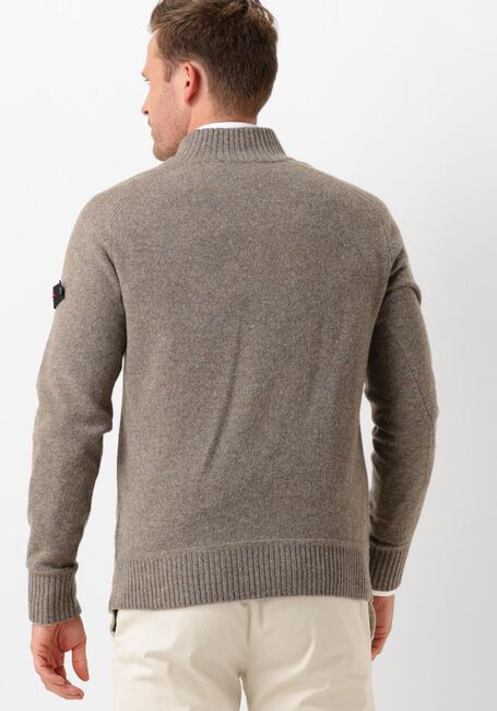 Taupe PEUTEREY Trui BRAILLE - large