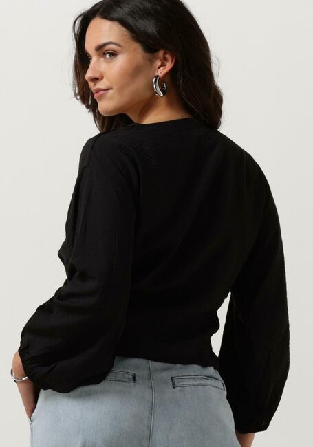 MSCH COPENHAGEN MSCHAUDIA 3/4 WRAP TOP Blouses en noir - large