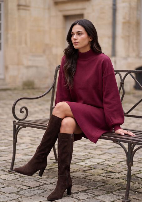 Bordeaux MSCH COPENHAGEN Minirok MSCHMERCY EAST SKIRT - large
