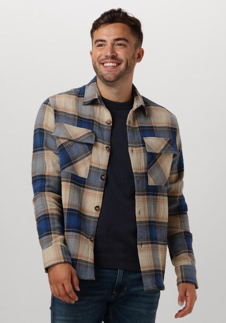 DSTREZZED Surchemise COREY OVERSHIRT en bleu - large