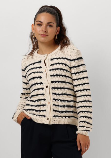 NEO NOIR Gilet PAULA KNIT CARDIGAN en bleu - large