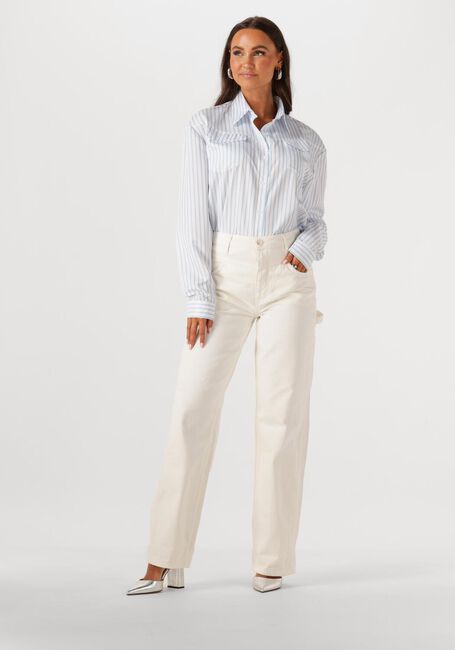Lichtblauwe EST'SEVEN  FRANKY BLOUSE - large