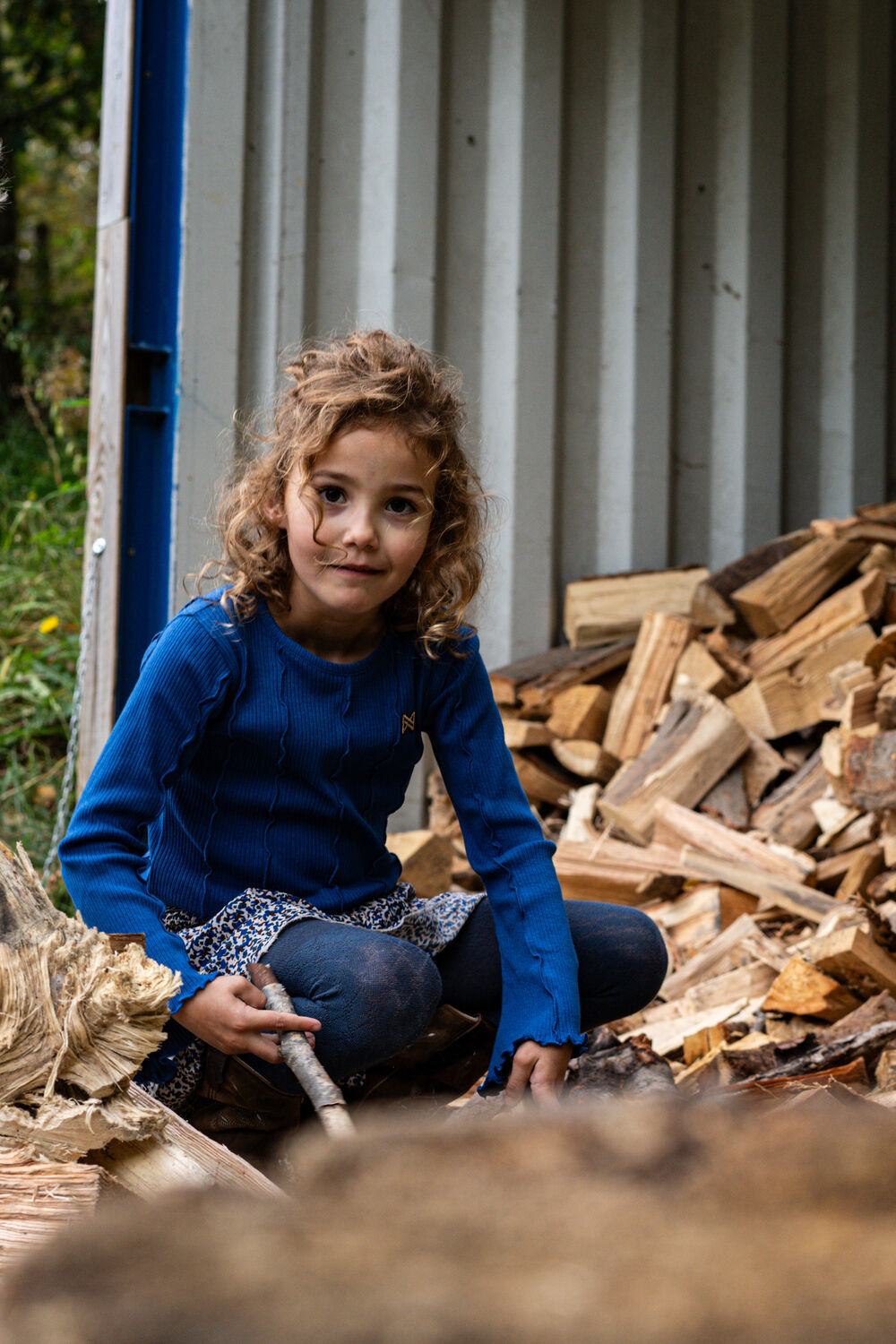 KOKO NOKO Q52933 Hauts & T-shirts en bleu - large