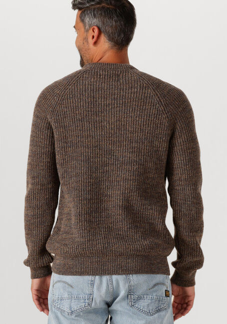 Bruine BARBOUR Trui HORSEFORD CREW NECK JUMPER - large
