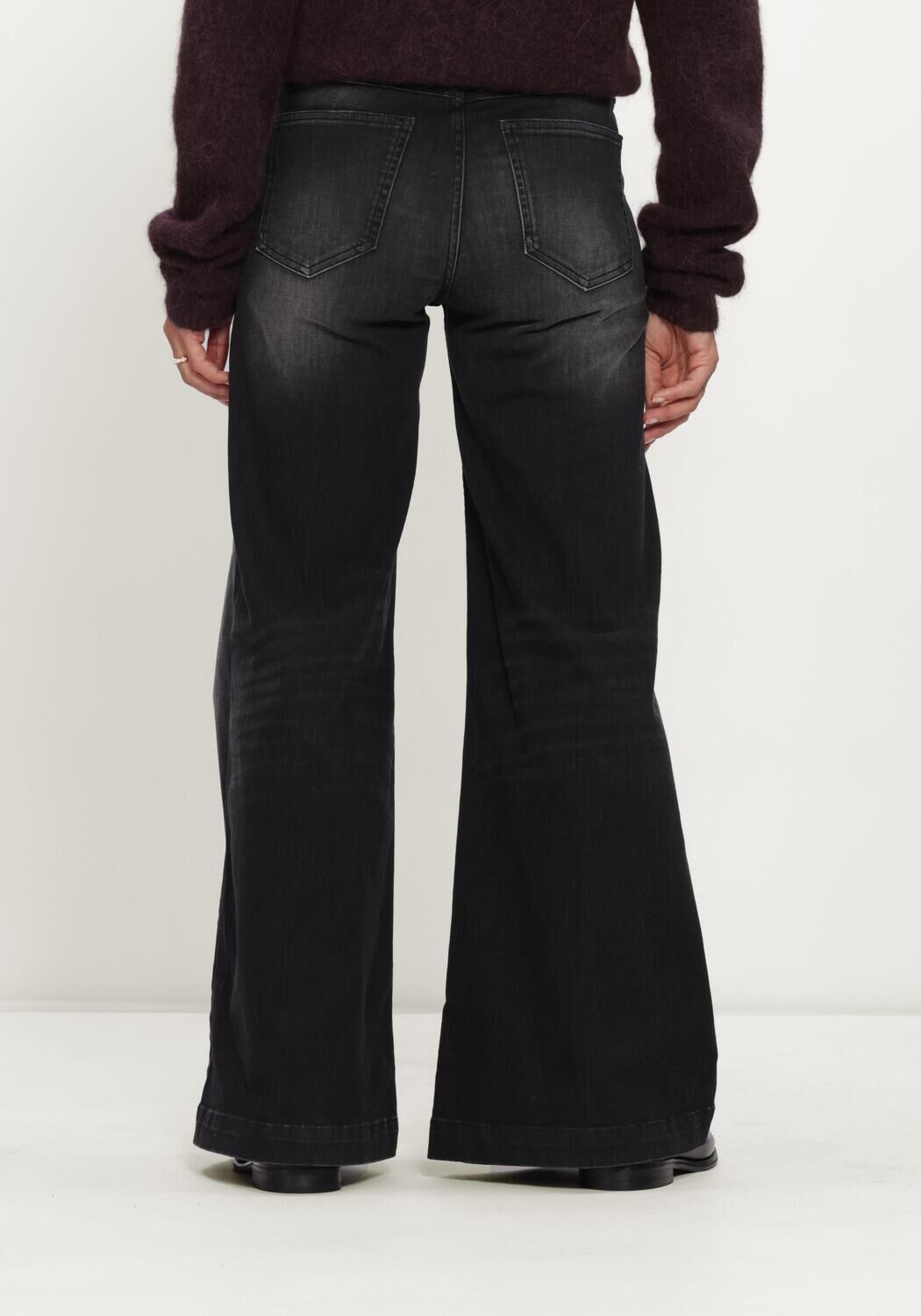 CIRCLE OF TRUST Wide jeans PALMER DNM en noir - large