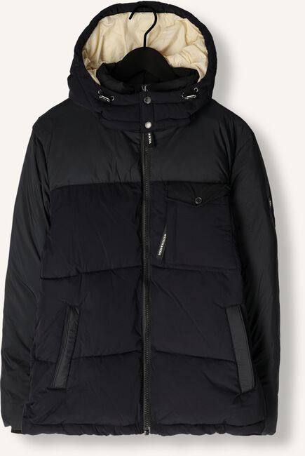 Zwarte SCOTCH & SODA Gewatteerde jas HOODED PUFFER JACKET Zwarte SCOTCH & SODA Gewatteerde jas HOODED PUFFER JACKET - large