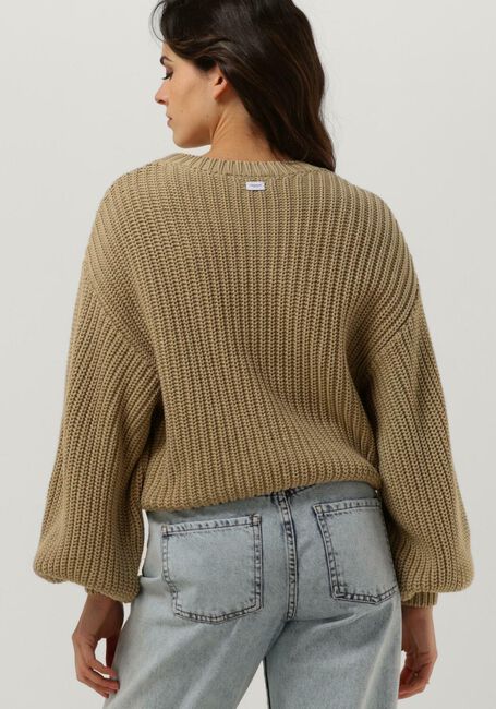 Khaki PENN & INK Trui S23B196 - large