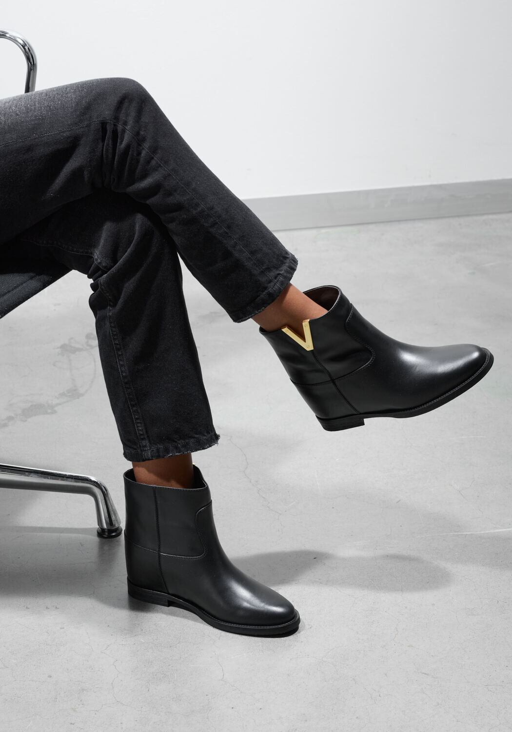 VIA ROMA 15 SANTA MONICA 2576 Bottines en noir - medium