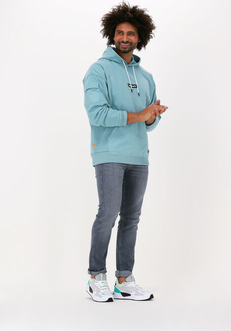 TIMBERLAND Chandail PU MIXED MEDIA HOODIE Bleu clair - large